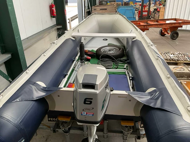 Honda marine mx-400 rubberboot - afbeelding 15 van  15