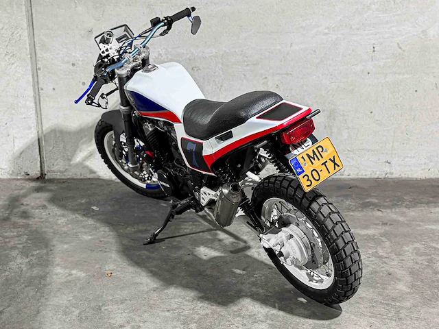 Honda vt 500e shadow chopper flat tracker 498cc 1983, mp-30-tx motorfiets - afbeelding 2 van  14
