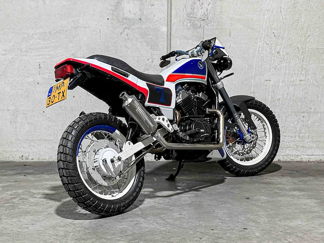 Honda vt 500e shadow chopper flat tracker 498cc 1983, mp-30-tx motorfiets - afbeelding 12 van  14