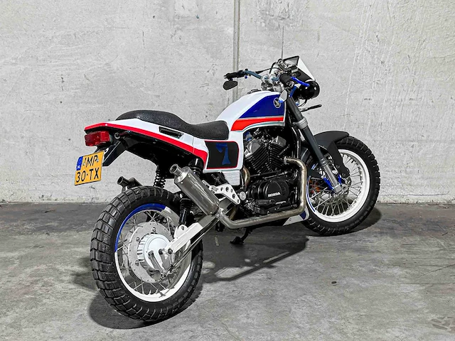 Honda vt 500e shadow chopper flat tracker 498cc 1983, mp-30-tx motorfiets - afbeelding 13 van  14