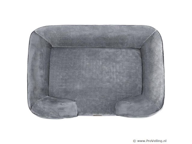 Hondenbed / hondenmand sheena l - 98 x 70 cm - grijs - afbeelding 3 van  11