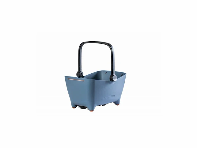 Hondenfietsmand elektrische fiets basil buddy 45 x 32 x 22 cm faded denim - afbeelding 1 van  3