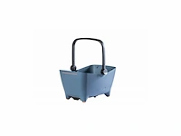 Hondenfietsmand elektrische fiets basil buddy 45 x 32 x 22 cm faded denim - afbeelding 1 van  3