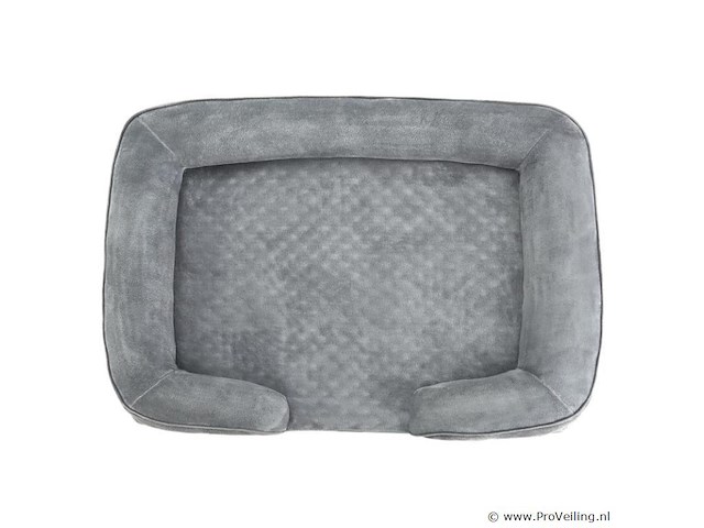 Hondenmand / kattenmand sheena xl - 105 x 82 cm - grijs - afbeelding 3 van  11