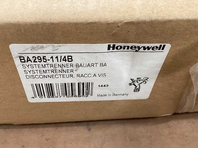 Honeywell ba-295 terugstroombeveiliger (2x) - afbeelding 4 van  5