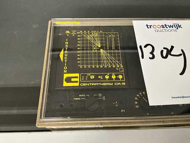 Honeywell centratherm ck-r type zg215 regelunit - afbeelding 2 van  3