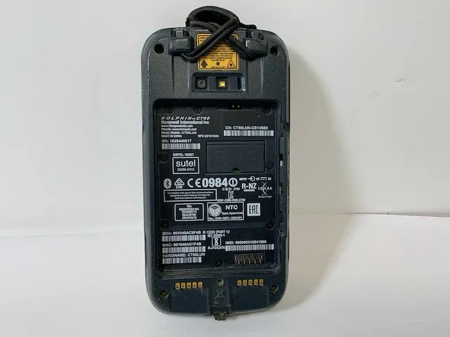 Honeywell dolphin (ct50lun-cs13se0) ct50 mobile scanners with rugged casing (10x) - afbeelding 8 van  8