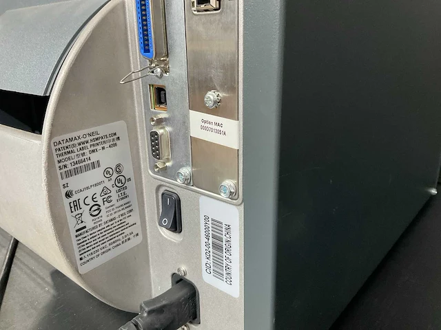 Honeywell m-class mark 2 dmx-m-4205 thermische printer - afbeelding 3 van  4
