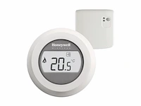Honeywell round wireless aan/uit draadloze kamerthermostaat - met rf-module - afbeelding 1 van  3