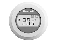 Honeywell round wireless aan/uit draadloze kamerthermostaat - met rf-module - afbeelding 2 van  3