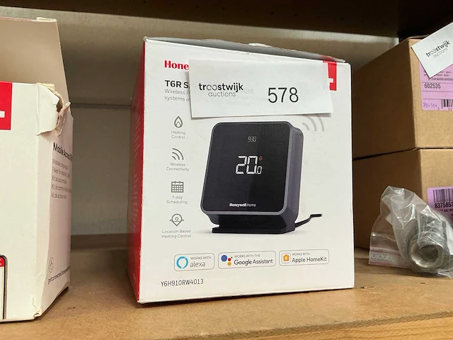Honeywell t6r smart thermostaat - afbeelding 1 van  3
