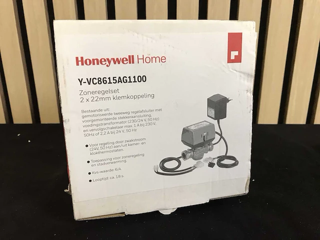 Honeywell zoneregelset 2x22mm y-vc8615ag1100 cv-installatiemateriaal - afbeelding 1 van  3