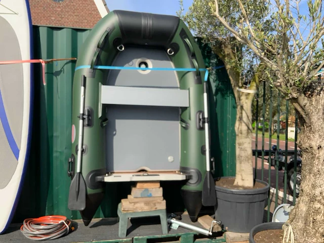 Honghai hh-s240 rubber karperboot lucht bodem - nieuw - afbeelding 1 van  2