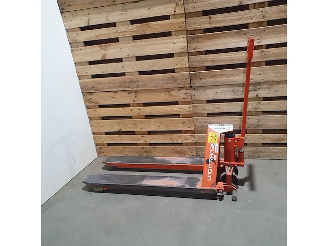 Hoogheffende palletwagen, logitrans, hl 1000/3, 1995, logitrans, hl 1000/3, 1995 - afbeelding 4 van  7