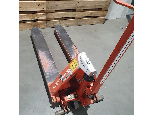 Hoogheffende palletwagen, logitrans, hl 1000/3, 1995, logitrans, hl 1000/3, 1995 - afbeelding 6 van  7
