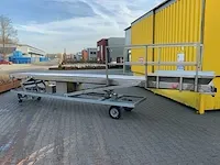 Hoogte instelbaar mobiele transportband - afbeelding 1 van  11