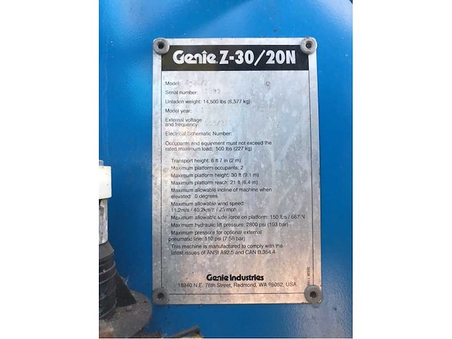 Hoogwerker - afbeelding 5 van  13