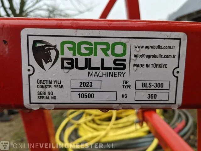 Hooi/grashark agrobulls, bls-300, bouwjaar 2023 - afbeelding 4 van  13