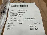 Hook bolt (70x) - afbeelding 4 van  4