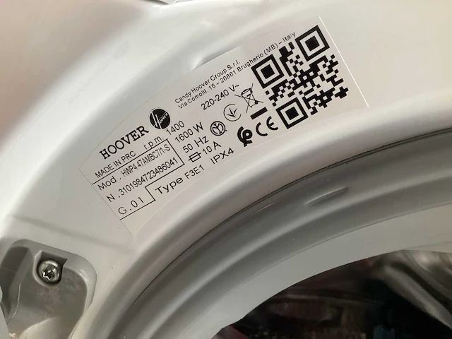 Hoover, frilec droger hwp447ambc7, koblenz8700twp-3 wasmachine (2x) - afbeelding 3 van  9