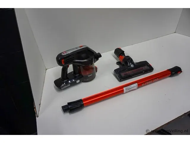 Hoover h-free 222axl oplaadbare steelstofzuiger - afbeelding 1 van  3