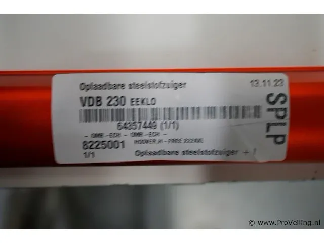 Hoover h-free 222axl oplaadbare steelstofzuiger - afbeelding 3 van  3