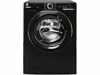 Hoover h3w492dabb wasmachine 9 kg 1400 rpm zwart - afbeelding 1 van  7