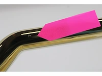 Hoppe deurkrukgarnituur liverpool pz 92mm voordeurset smalle plaat messing - afbeelding 3 van  3