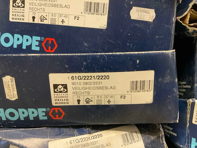 Hoppe veiligheidsbeslag (30x) - afbeelding 3 van  4