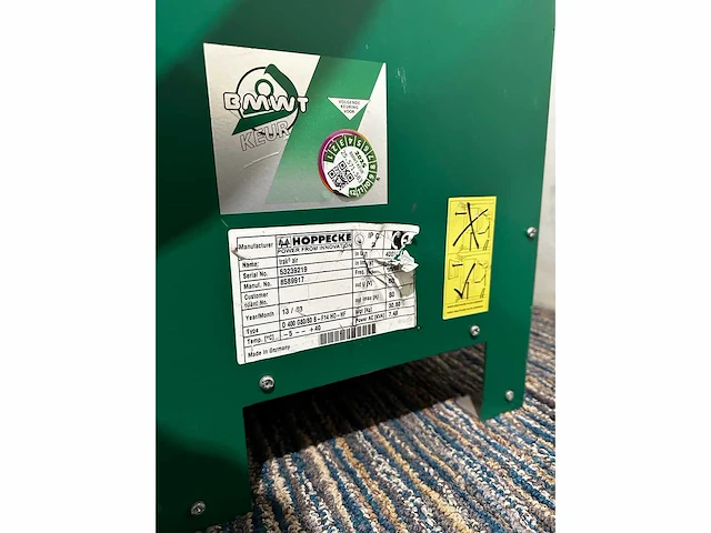 Hoppecke - 80v 80ah - acculaders - afbeelding 2 van  2