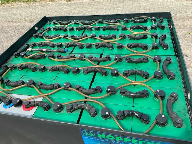 Hoppecke tractie 80 volt tractie accu - afbeelding 3 van  7