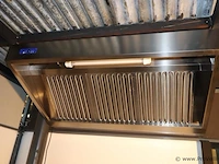Horeca afzuigsysteem, rvs - 140x44x90cm - afbeelding 2 van  4