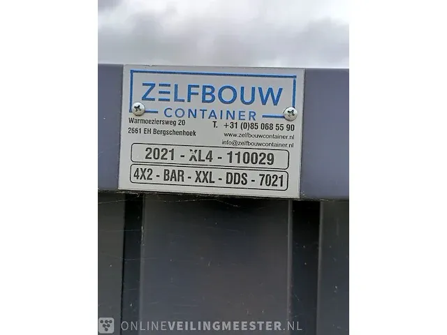 Horeca bar container - foodtruck keet - afbeelding 4 van  7