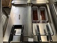 Horeca dubbele friteuse 80x88x85 zanussi - afbeelding 2 van  12