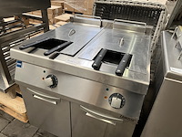 Horeca dubbele friteuse 80x88x85 zanussi - afbeelding 6 van  12