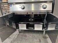 Horeca dubbele friteuse 80x88x85 zanussi - afbeelding 8 van  12