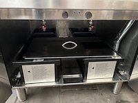 Horeca dubbele friteuse 80x88x85 zanussi - afbeelding 10 van  12