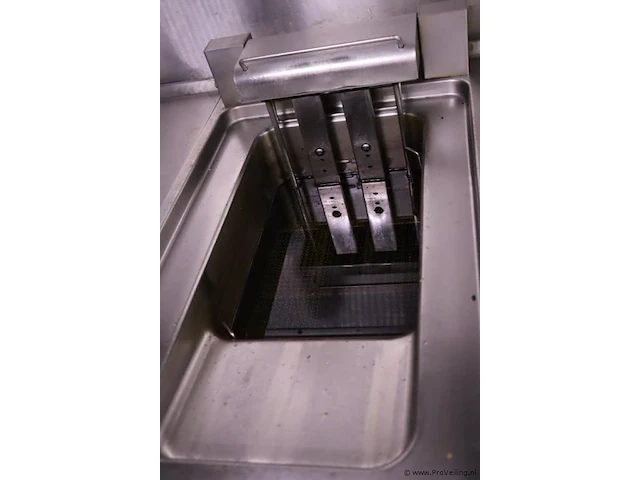 Horeca-frituur, rvs - 120x74x90cm - afbeelding 2 van  3