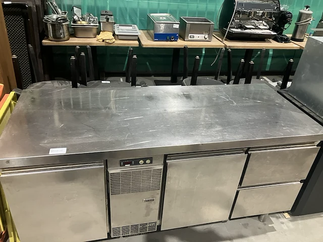 Horeca koelwerkbank, zanussi - afbeelding 1 van  9