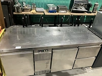Horeca koelwerkbank, zanussi - afbeelding 1 van  9