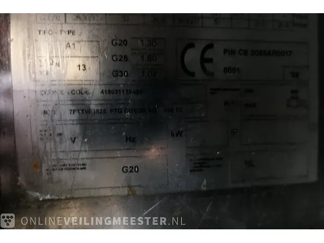 Horeca opstelling, gasgestookt - afbeelding 9 van  26
