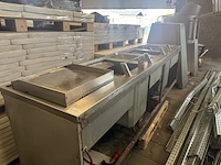 Horeca rvs frituurwand - afbeelding 2 van  5