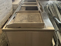Horeca rvs frituurwand - afbeelding 3 van  5