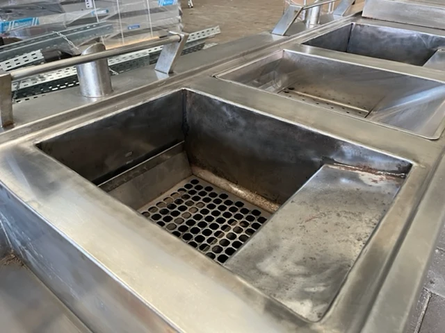 Horeca rvs frituurwand - afbeelding 3 van  9