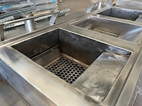 Horeca rvs frituurwand - afbeelding 3 van  9
