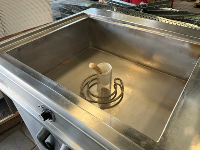 Horeca rvs frituurwand - afbeelding 6 van  9