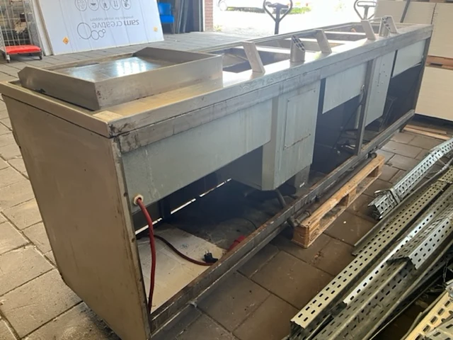 Horeca rvs frituurwand - afbeelding 9 van  9