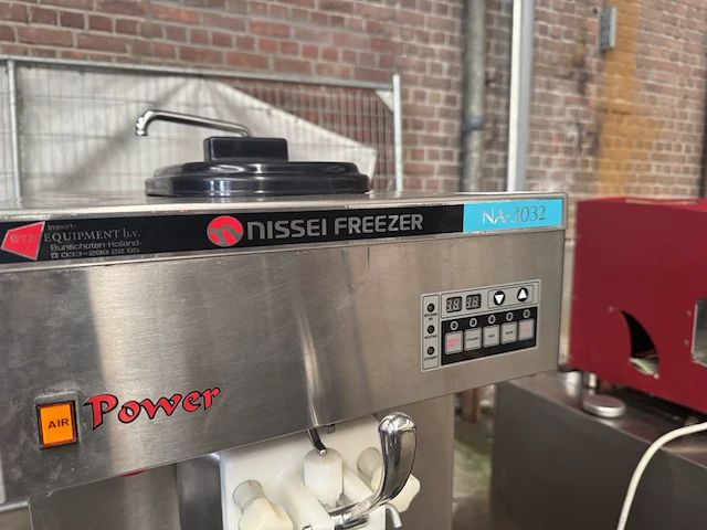 Horeca rvs softijsmachine nissei, na-3032 - afbeelding 3 van  8