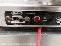 Horeca snijmachine berkel, model 834 - afbeelding 8 van  9