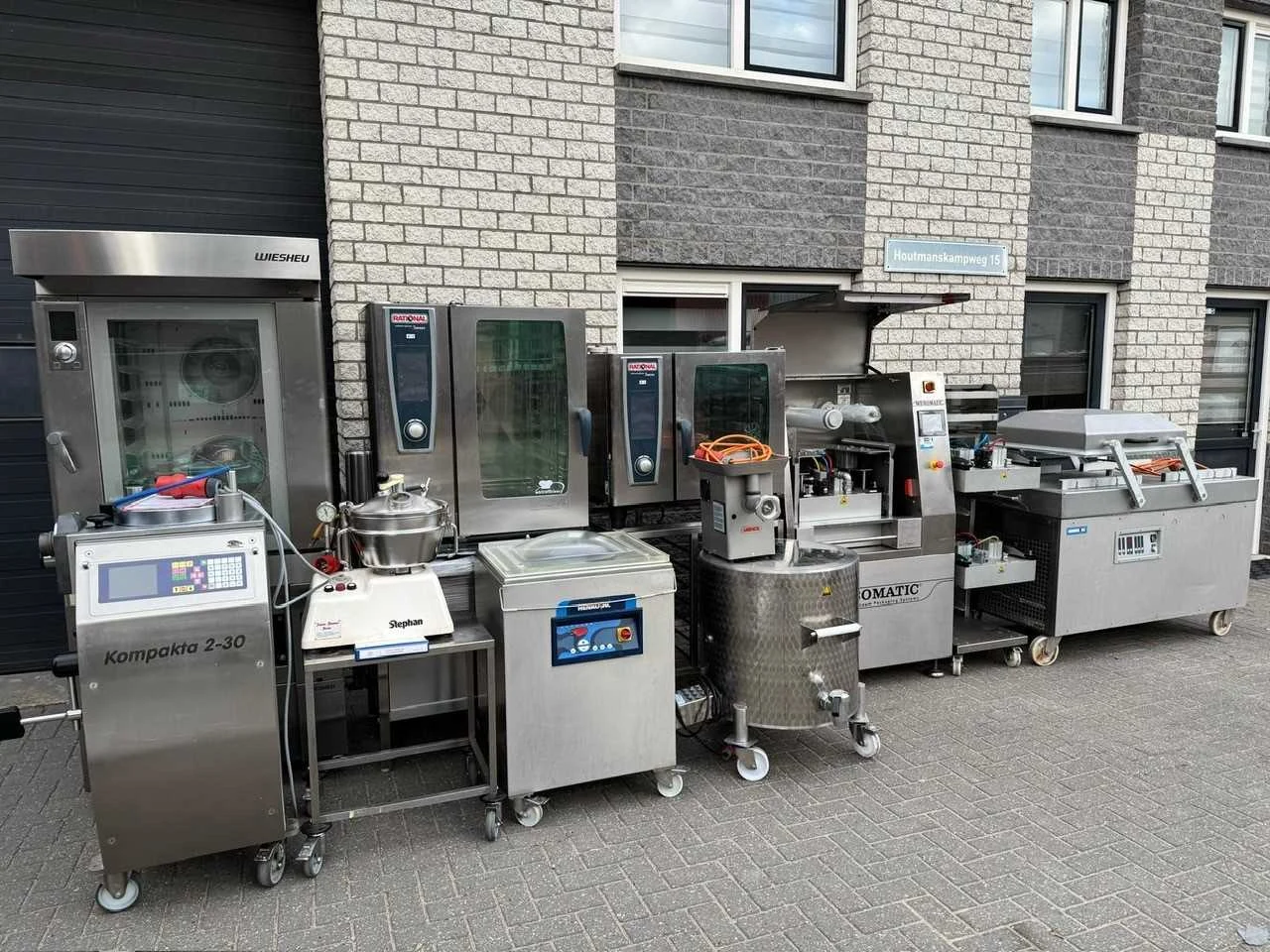 Horeca, vleesverwerking machines, bakkerij machines en catering